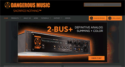 Desktop Screenshot of dangerousmusic.com